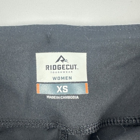 Ridgecut Toughwear Work Leggings Pants Womens Size XS Black Pull On Stretch - Picture 6 of 7